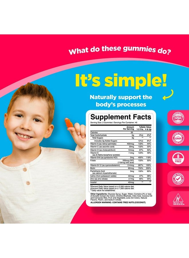 Phytoral Kids Vitamins Gummy Multivitamin Chewable - Kids Gummy Vitamins for Mood Support Natural Energy Boost and Immune Support for Kids - Kids Immune Support Gummies and Natural Multivitamin for Kids - Image 2