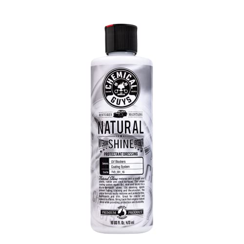 Chemical Guys TVD_201_16, Natural Shine, Satin Shine Dressing For Plastic, Rubber and Vinyl, 16 oz - Image 1