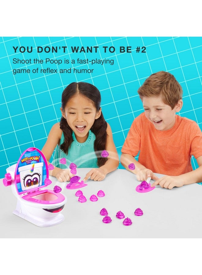 Brybelly Shoot The Poop Unicorn Edition - Sparkly Glitter Poops And All-New Voicelines - Funny Family Game - Image 4