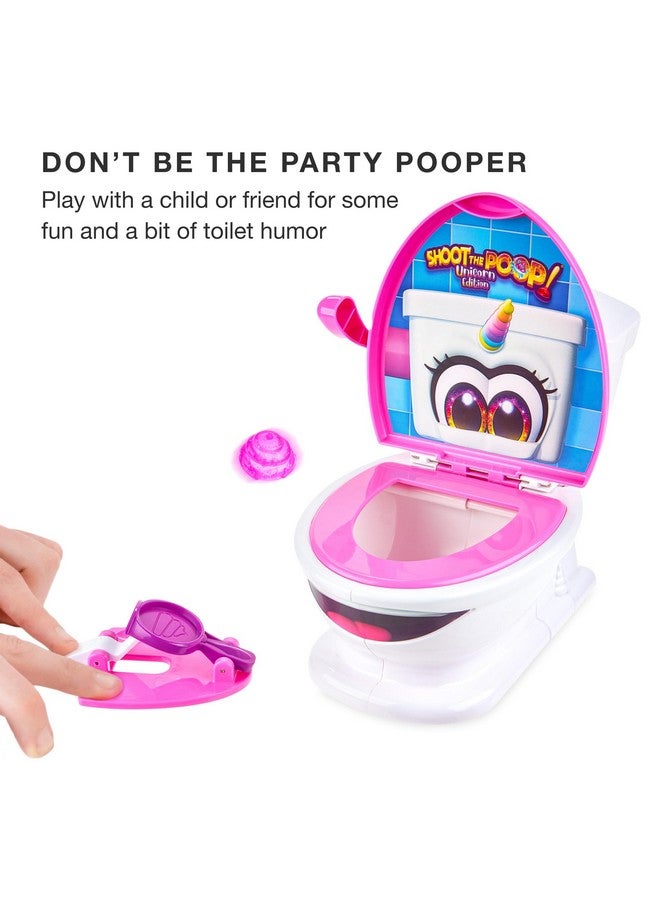 Brybelly Shoot The Poop Unicorn Edition - Sparkly Glitter Poops And All-New Voicelines - Funny Family Game - Image 5
