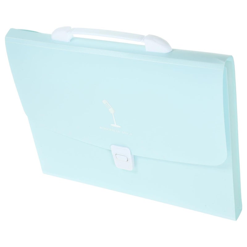 13 Pocket A4 Accordion File Organizer With Handle Expanding Document Folder For Home Office - Image 2