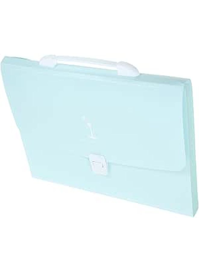 13 Pocket A4 Accordion File Organizer With Handle Expanding Document Folder For Home Office - Image 1