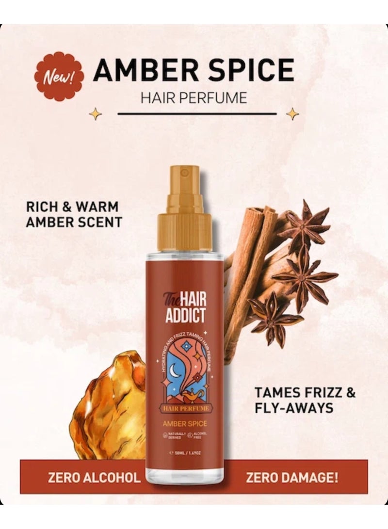 ذا هير أديكت عطر الشعر أمبر سبايس – 50 مل - Image 2