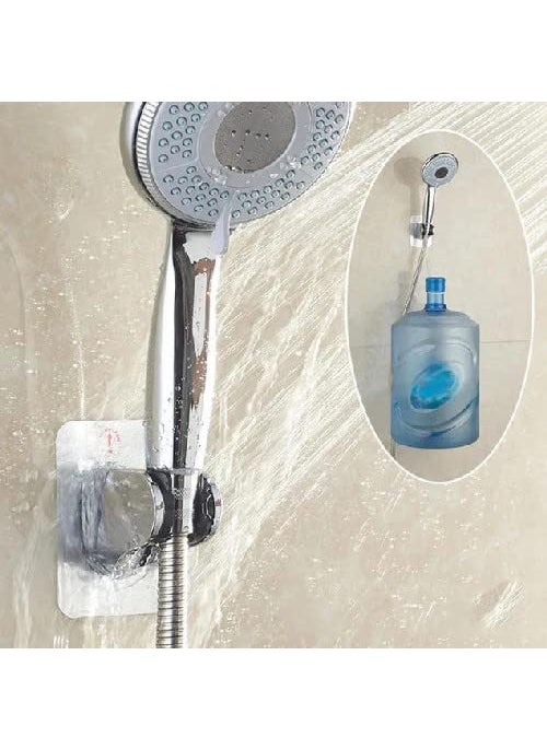 Ekdant Ekdant Shower Holder for Bathroom Pack of 1 Self Adhesive Hand Shower Hanger Bathroom Wall Accessories Without Drilling  - Image 3