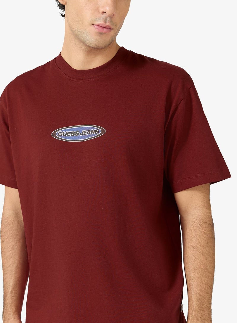 GUESS Casual Crew Neck Oversized T-Shirt - Image 3