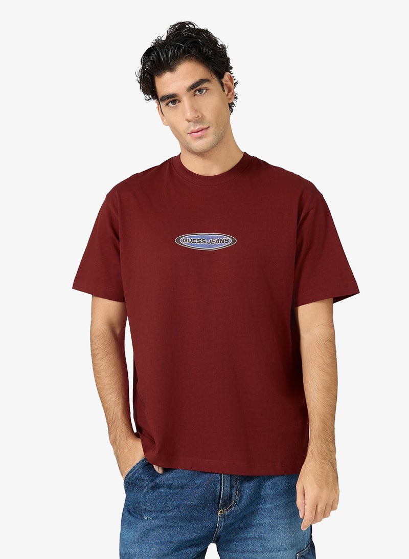 GUESS Casual Crew Neck Oversized T-Shirt - Image 1