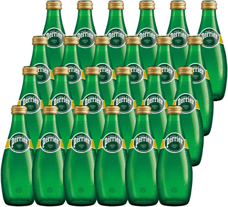 Perrier مياه بيرييه الفوارة 24 عبوة (330 مل لكل منها) - Image 1