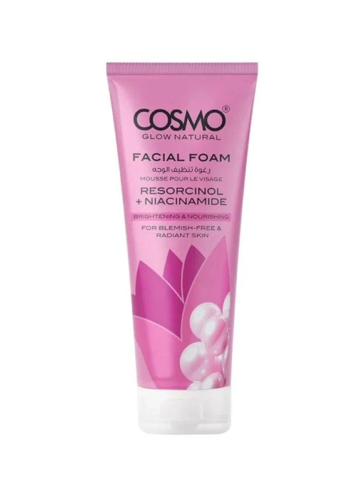 كوزمو رغوة تنظيف الوجه بالريزورسينول و النياسيناميد 100 جرام
