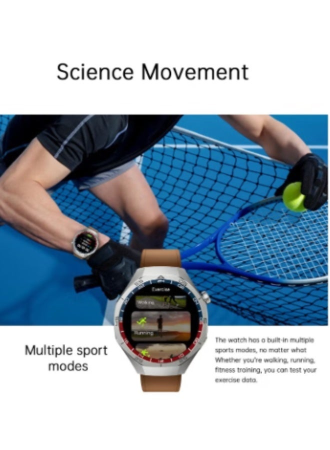 Kalobee SK40 Smart Watch with BT Call, 1.53" AMOLED Display, IP67 Waterproof Fitness Tracker, Heart Rate & Sleep Monitor, Multi Sports Modes, Long Battery Life, Includes 3 Straps for Men Outdoor Use - Image 4