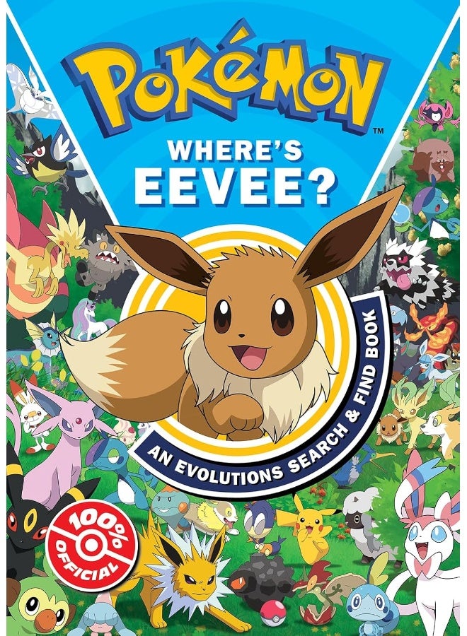 Pokémon Where’s Eevee? An Evolutions Search and Find Book: An action-packed search and find for fans aged 6 and up in this official Pokémon adventure!  - Image 1