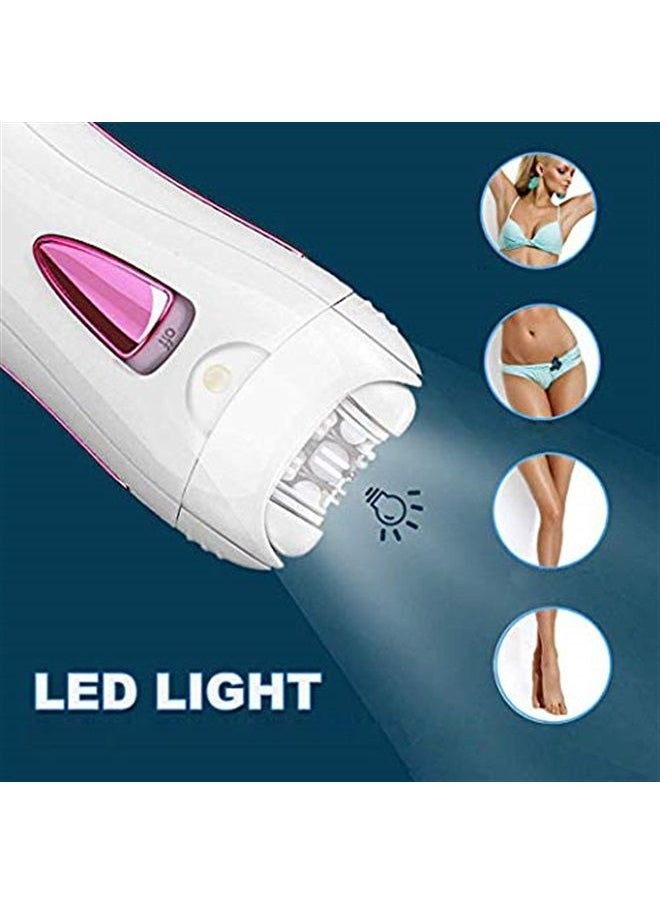Angelland - Epilator for Women Facial Hair Removal Face Arm Leg Body Cordless Rechargeable Tweezers Smooth Glide Epilator for Women - Image 1