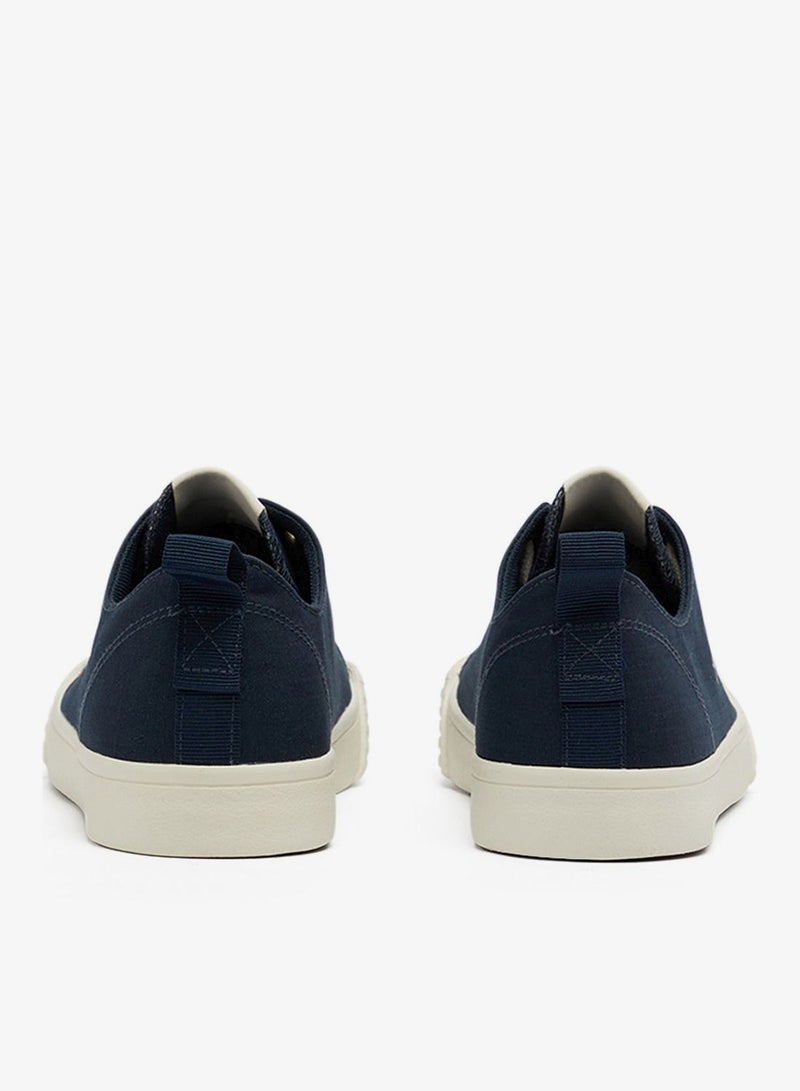 يو اس بولو اسن سنيكرز رجالي كحلي قماش بقصة منخفضة بعلامة تجارية أيقونية لمظهر أنيق - Image 5