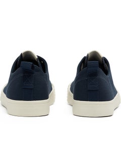 U.S. Polo Assn. Men's Navy Low-Top Canvas Sneakers - Iconic Branding for a Clean Look  - Image 5