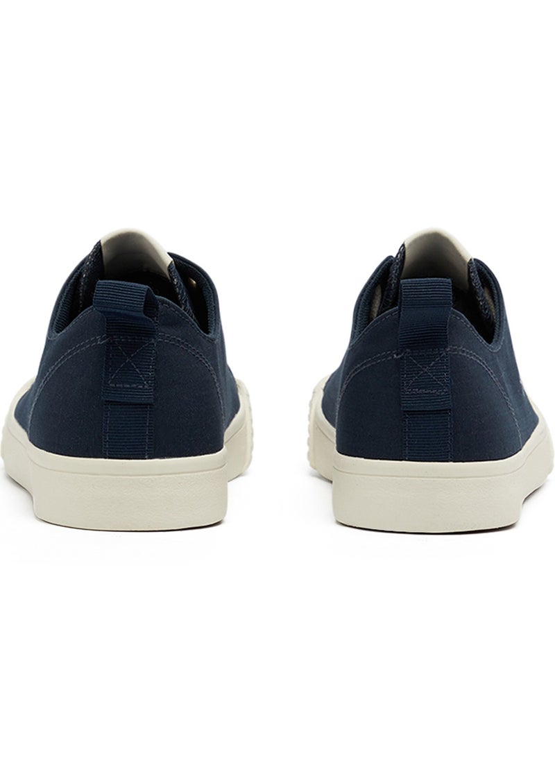 U.S. Polo Assn. - Men's Navy Low-Top Canvas Sneakers - Iconic Branding for a Clean Look - Image 1