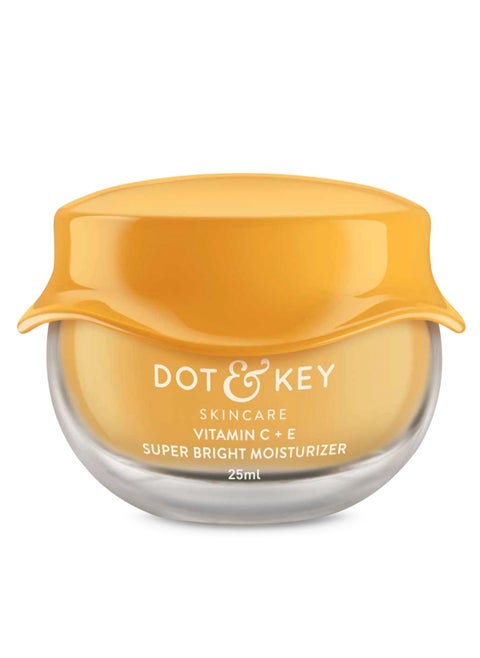 Vitamin C + E Super Bright Moisturizer | Face Moisturizer For Glowing Skin, Pigmentation and Dark Spot Removal | Super Soft Face Cream For Dry Skin & Oily Skin | For Women & Men | 25ml