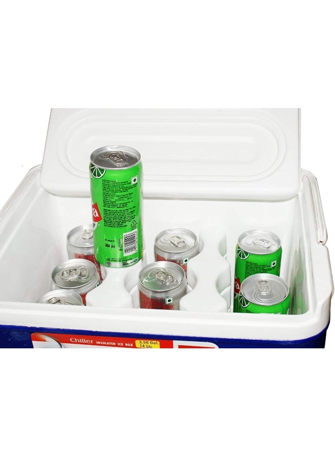 Princeware Insulated 3414 Chiller Ice Box 14 LTR, Red - Image 2