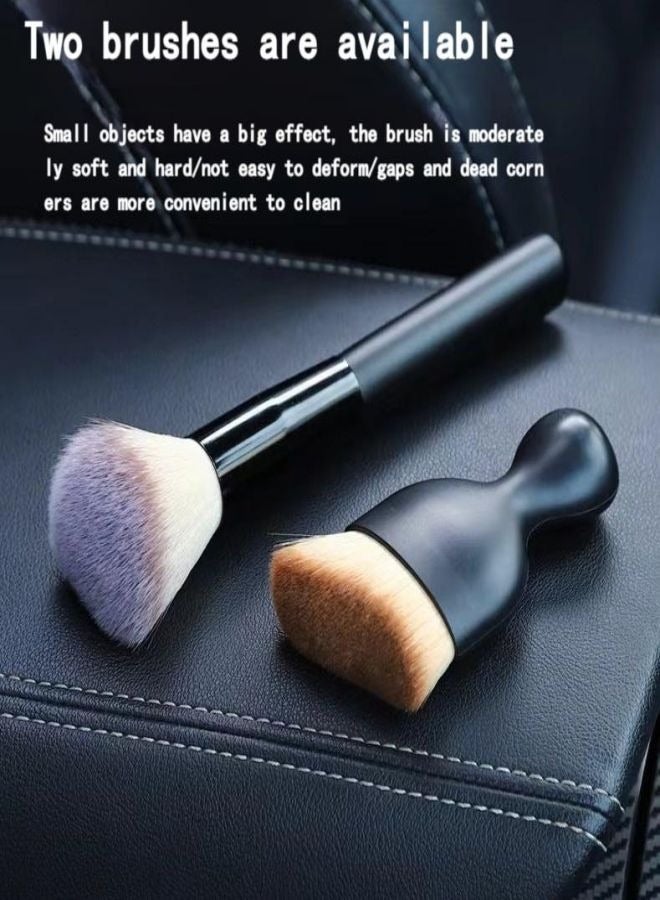 Wet and dry car interior dust brushes - Image 1