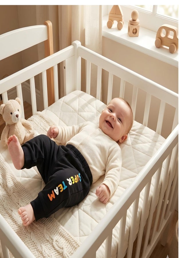 REVOLTEK Baby Boys & Girls 100% Cotton Knit Pants Pack of 3 | Soft, Breathable & Comfortable Wear | Full Length Legging/Track Pants/Lounge Pants/Pajama - Image 2