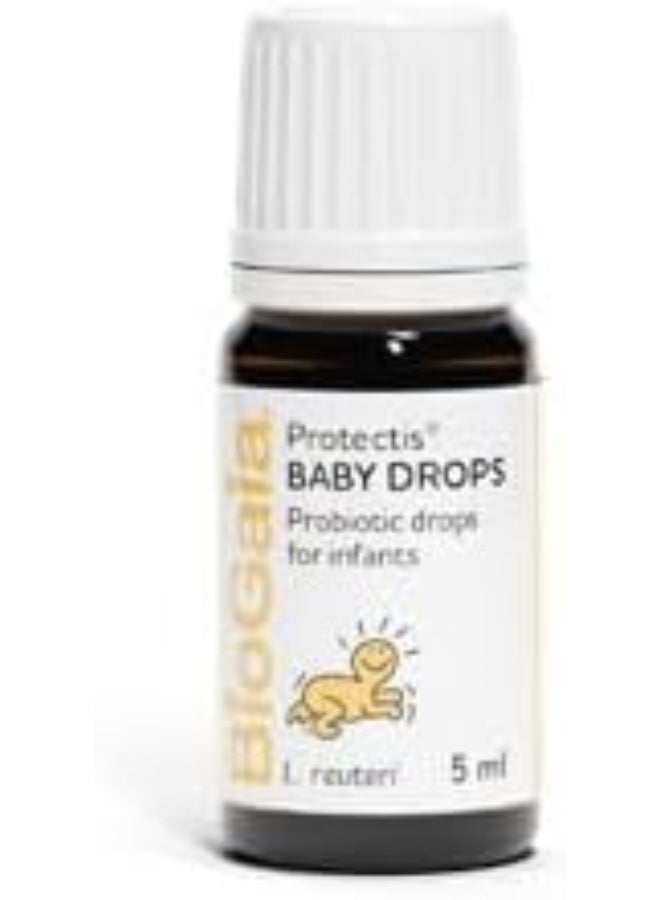 BioGaia Protectis Baby Drops | Probiotic Supplement for Newborns, Babies & Infants | Digestive Relief for Tummy Gas & Discomfort | Significantly Reduces Crying | Dairy-Free | 5 ml - Image 4