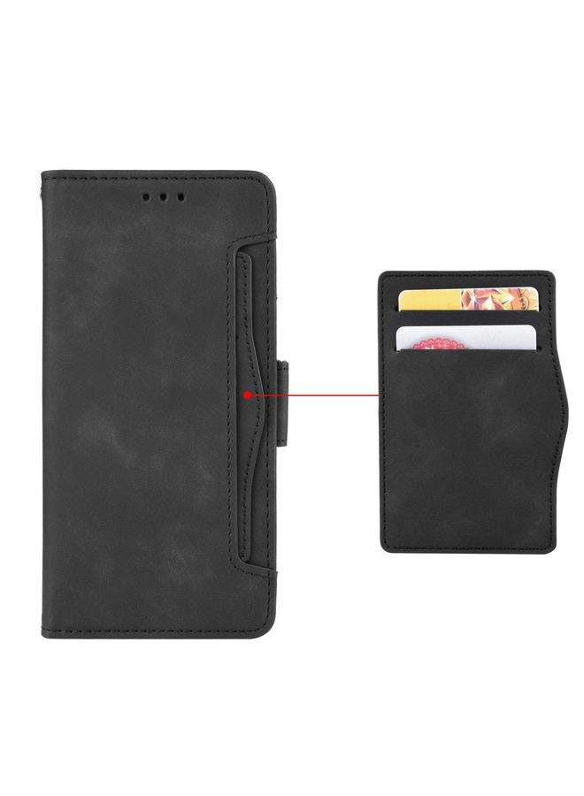 اس-توب جراب لهاتف Redmi Note 14 Pro+ 5G مصنوع من الجلد وملمس جلد العجل وفتحات للبطاقات - Image 4