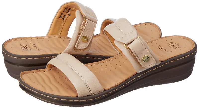 Scholl Women's MYRA MULE Offwhite Heels - 4 UK (6741202) - Image 2