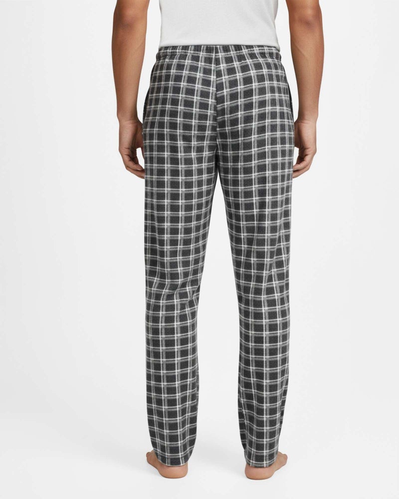 REALESSENTIALS Real Essentials 3 Pack: Men's Fleece Pajama Pants Loungewear Soft Pj Bottoms Sleepwear Pockets Set 6-L - Image 4