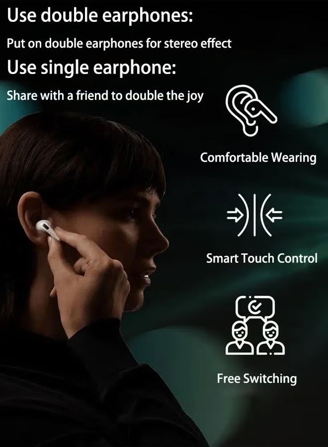 Golau Wireless Earbuds With Lightning Charging Case,TWS Bluetooth Headphones  - Image 4