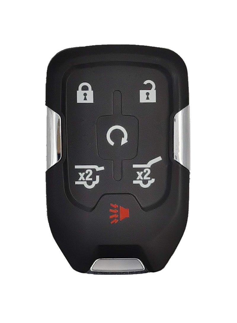 Service Zone Silicone Rubber Key Fob Cover Compatible With 2014-2021 Chevrolet Suburban Tahoe GMC Yukon Yukon XL HYQ1AA  - Image 3
