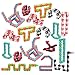 LENDOD 18 Pack Wacky Tracks Snap and Click Fidget Toys Finger Sensory Toys 24 Links Snake Puzzles for Stress Relief Party Bag Fillers Party Supplies - Image 4