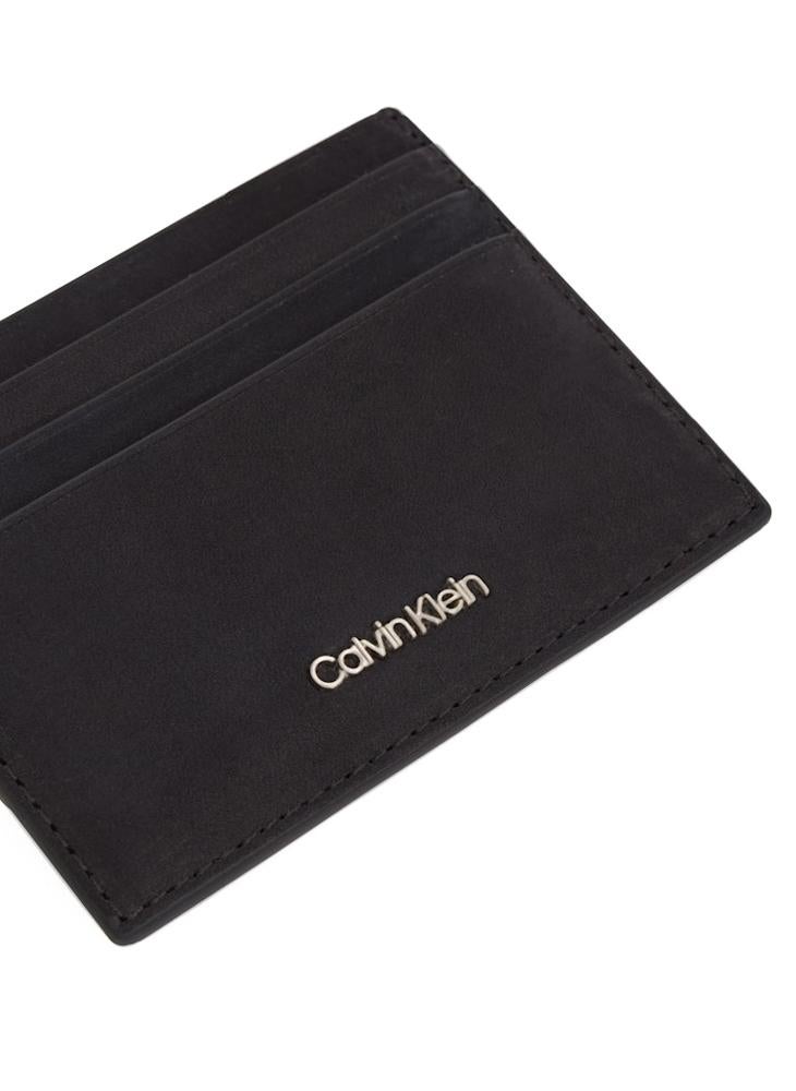 CALVIN KLEIN - Nubuck Refined Cardholder - Image 1