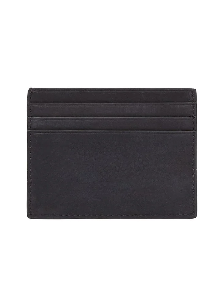 CALVIN KLEIN Nubuck Refined Cardholder