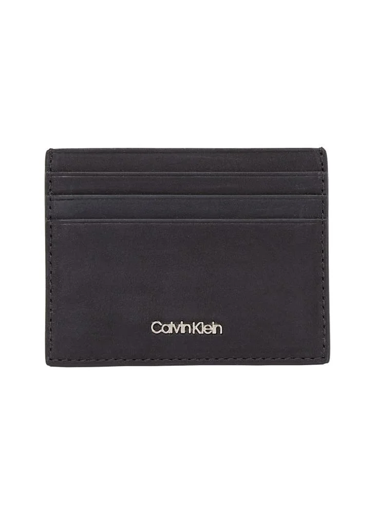 CALVIN KLEIN Nubuck Refined Cardholder