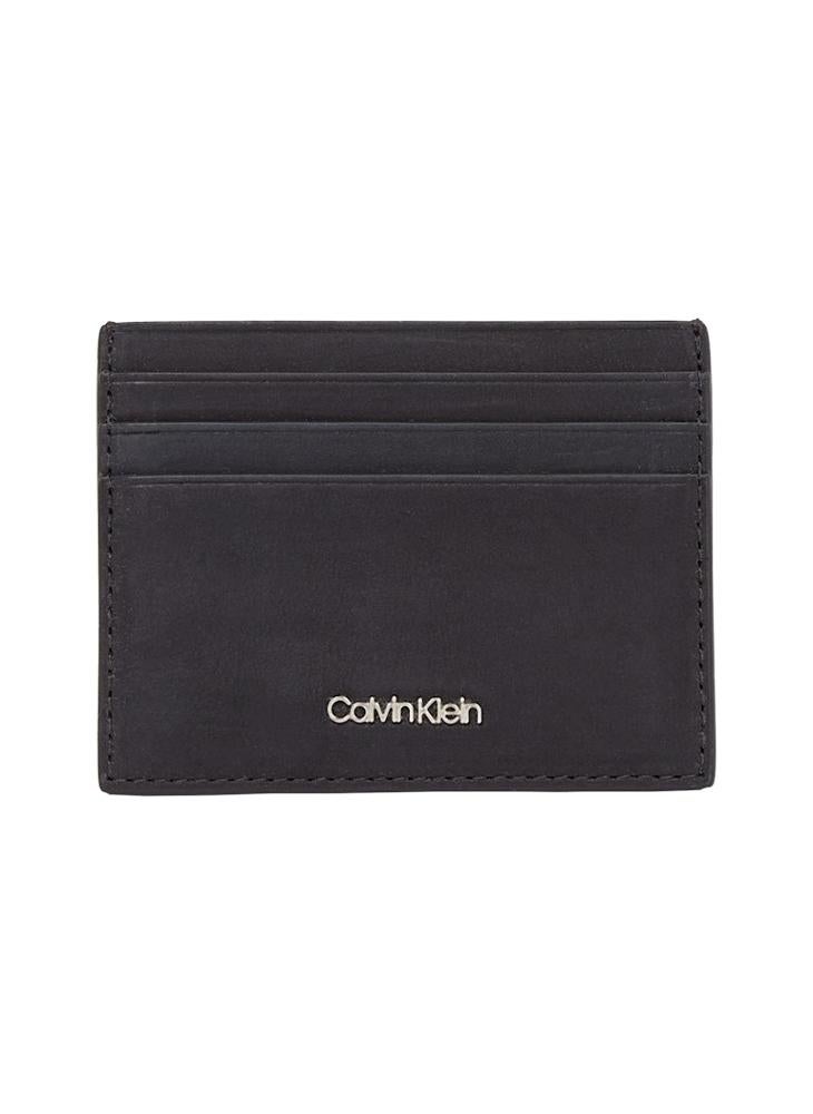 CALVIN KLEIN - Nubuck Refined Cardholder - Image 1
