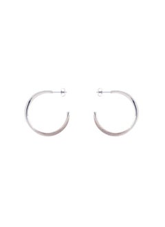Karen Millen Textured Twist Hoop Earring  - Image 1
