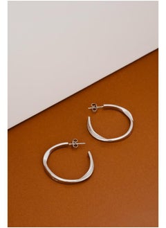 Karen Millen Textured Twist Hoop Earring  - Image 3