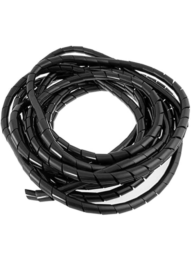 8mm Spiral Cable Wrap Tube Pc Manage Wire For Computer Car Cover Sleeve,9.7M Length (8mm Dia 9.7M)