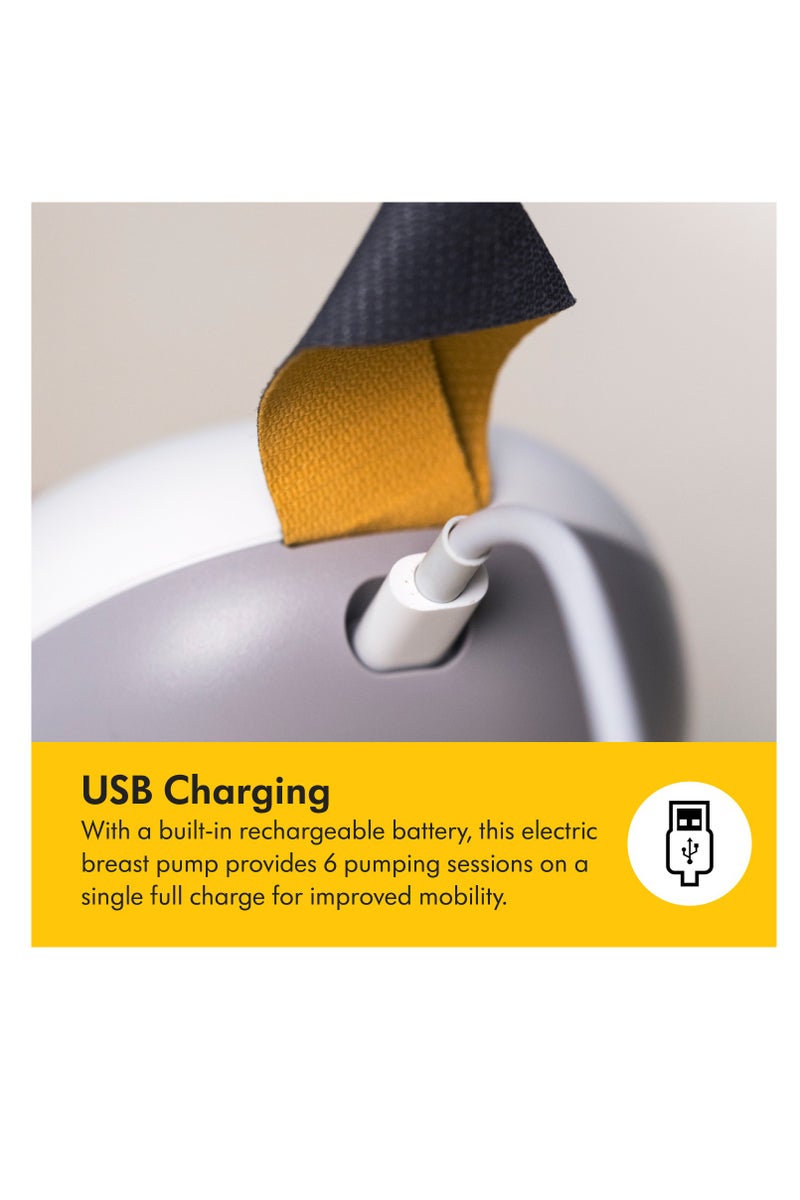 Medela Solo Single Electric Breast Pump Number 1 Brand In Hospitals Noticeably Quieter, Usb-chargeable, Featuring Personalfit Flex Shield And Medela 2-Phase Expression Technology - Image 4