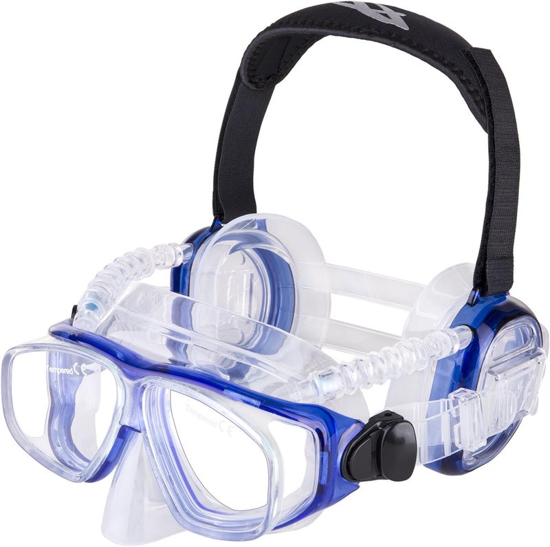 IST Pro Ear Scuba Diving Mask with RX Prescription Option for Enhanced Ear Protection - Image 1