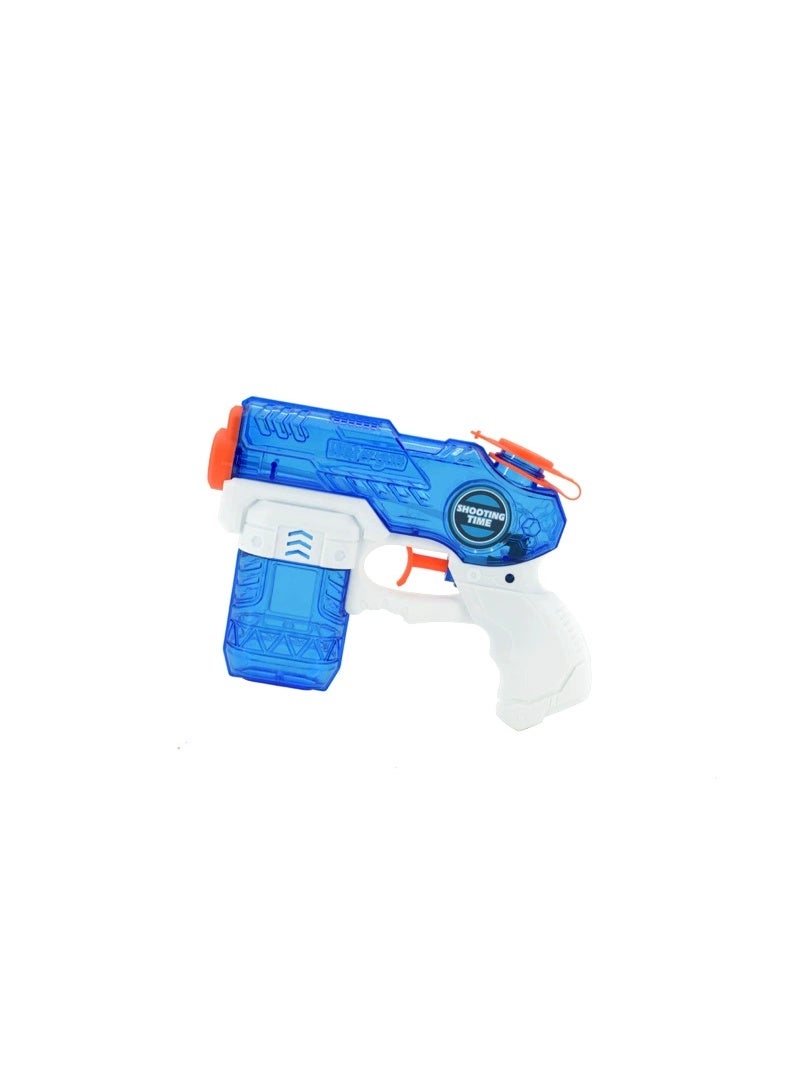 Goolsky Toy Water Gun - Transparent Mini Water Blaster with Shooting Mechanism, Non-Toxic Plastic Pool & Outdoor Water Gun &, Summer Water Play, Party, Backyard - Multi-Color (Blue) - Compact Spray - Image 4