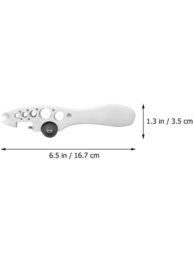 klarako Ampoule Opener Bottle Opener 3Pcs Multifunctional Vial Cap Remover with Grinding Wheel Ampoule Cutting Device for Home Medical Use  - Image 3