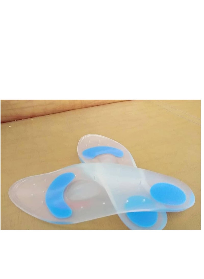 Relax Smart Medical Silicone Insole with Extra Support to Relieve Foot Pain and Absorb Shock - Image 2