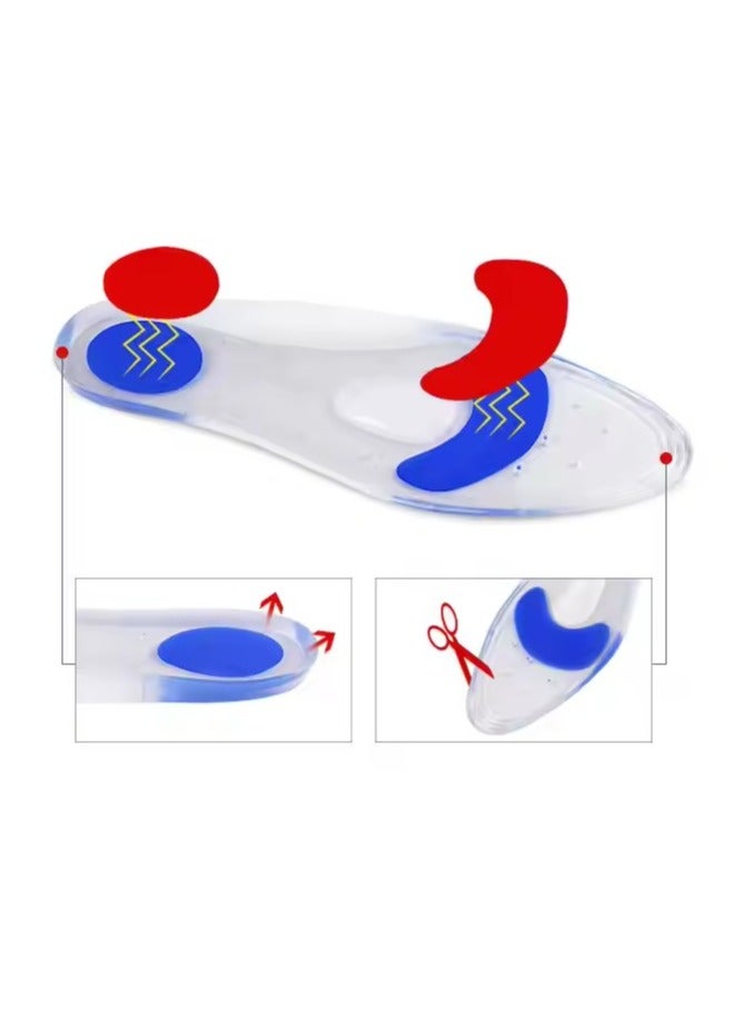 Relax Smart Medical Silicone Insole with Extra Support to Relieve Foot Pain and Absorb Shock - Image 4
