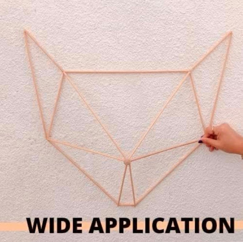 bloomax ® 20 قطعة قضبان دائرية خشبية 10 مم × 18 بوصة | عصي خشبية غير مصقولة للحرف اليدوية، النجارة، الانضمام، إصلاح الأثاث ومشاريع الفن - Image 2