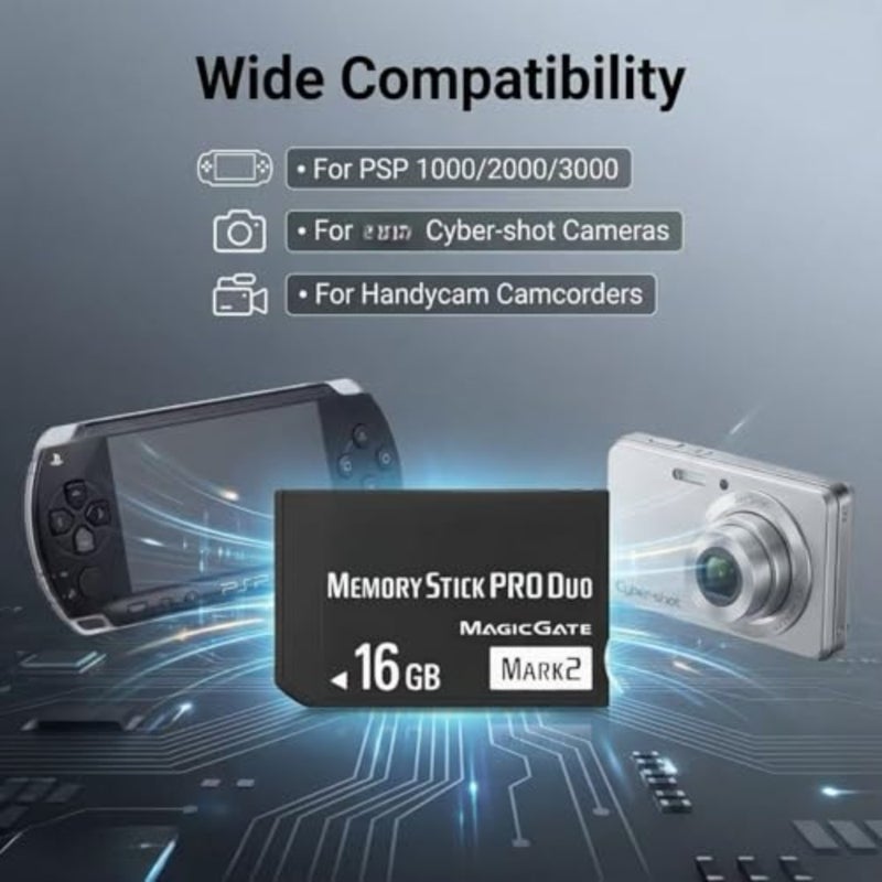 16GB Pro Duo MARK2 MS Memory Stick Camera Memory Card - Image 4