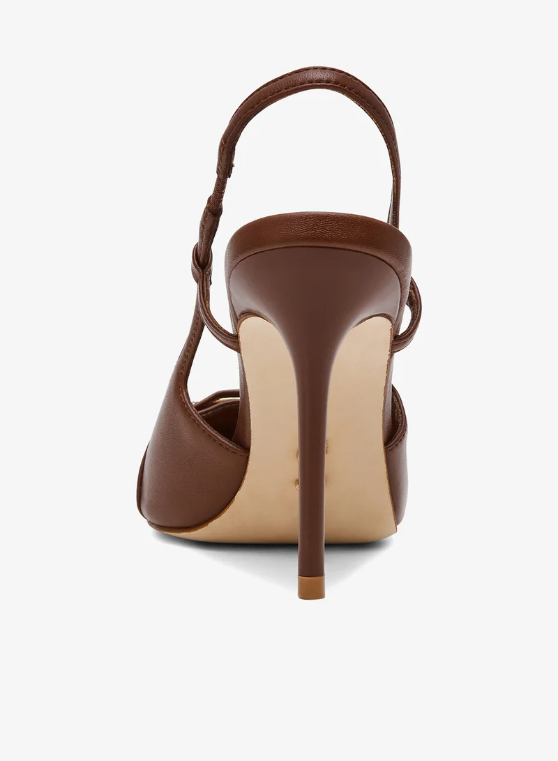 Steve Madden Dossier Pointed Toe Ankle Strap Pumps