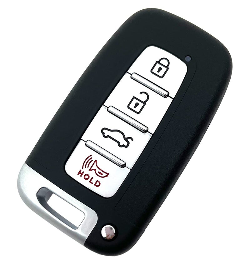 BTOZRF 4 Buttons Keyless Remote Car Key Fob Fit for Hyundai 2012-2013 Elantra, 2011-2014 Sonata, Azera, 2009-2014 Genesis Kia 2011-2013 Optima, 2011-2013 Soul (SY5HMFNA04) 2015 Sonata Hybird (Black) - Image 2