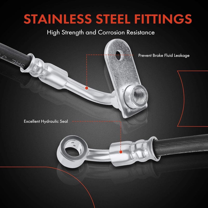 A-Premium Brake Hydraulic Hose for Chevrolet and Suzuki - Image 4