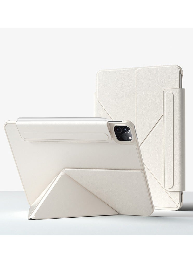 عام غطاء آيباد ميني 7 A17 برو (2024) - متوافق مع الجيلين السابع والسادس (2024/2021)، تصميم مغناطيسي رفيع وقوي، 4 زوايا للوقوف، حماية متينة، يدعم القلم. - Image 1