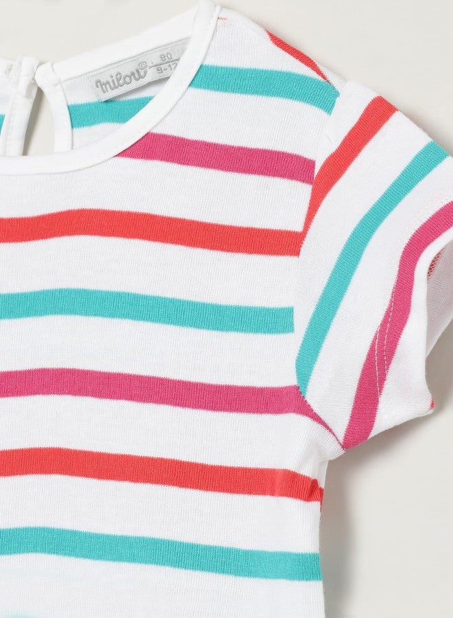 Milou Cotton Printed Tshirt - Multicolor - Image 3