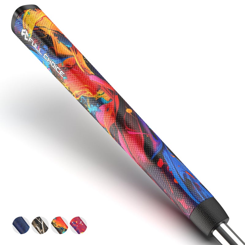Full Choice FullChoice Midsize Pistol Putter Grip â€“ Stylish Design, Multi-Color, Lightweight PU Material, Soft & Comfortable, Non-Slip, Ideal for Men, Women - Image 1